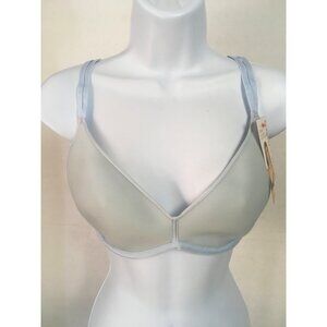Joyspun Bra Women Size 40C Light Blue Scoop Spacer Underwire Back Close New